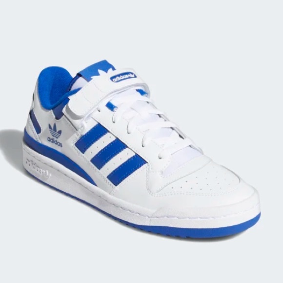 adidas Forum Low White Royal Blue - Picture 2 of 10